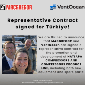 MacGregor ve VentOcean olarak bir acentelik anlaşması imzaladığımızı duyurmaktan memnuniyet duyuyoruz!